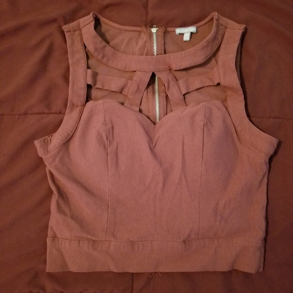 Dressy crop top